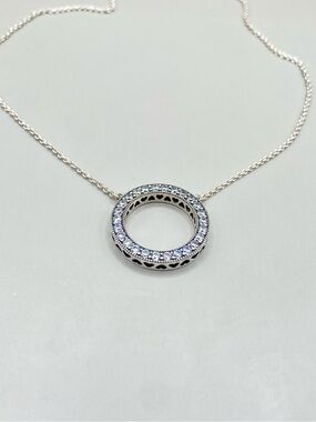 Pandora Circle of Sparkle Necklace